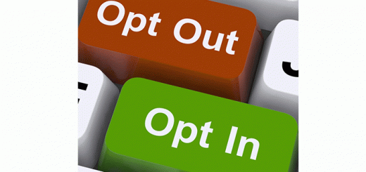 Opt out Opt In buttons