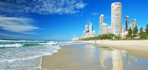 Gold coast beach